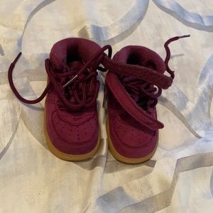 Nyike baby high top Air Force ones